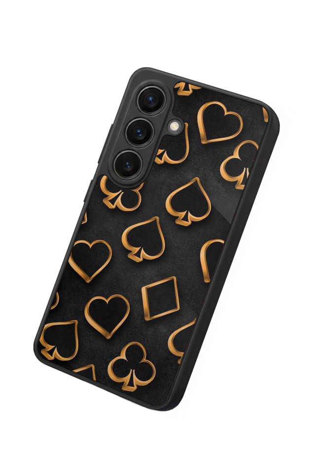 Samsung Galaxy S26 Uyumlu Kart Tasarımlı Glossy Premium Kılıf