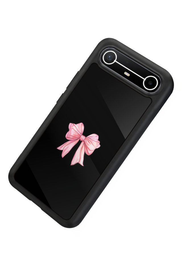Tecno Spark Slim 5G Uyumlu Kurdele Tasarımlı Glossy Premium Kılıf