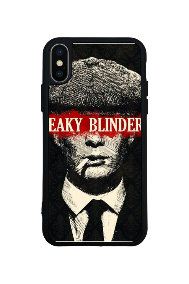 iPhone X/ XS Uyumlu Peaky Blinders Tasarımlı Glossy Premium Kılıf