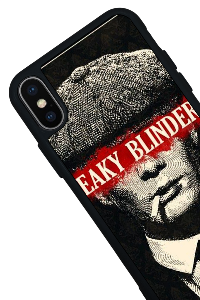 iPhone X/ XS Uyumlu Peaky Blinders Tasarımlı Glossy Premium Kılıf