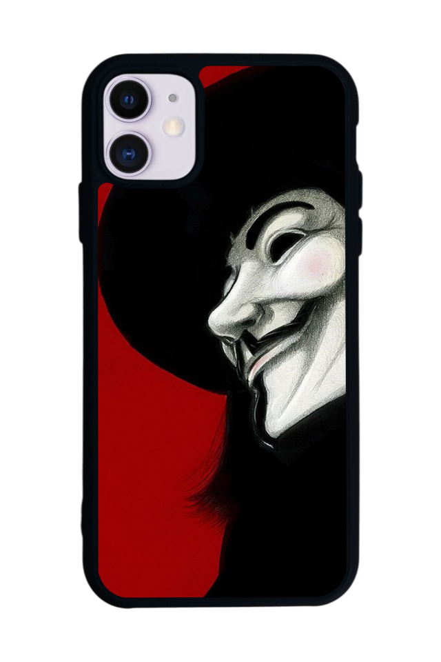 iPhone 11 Uyumlu Vendetta Tasarımlı Glossy Premium Kılıf