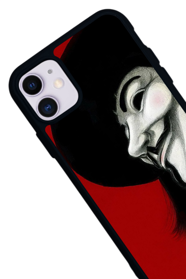 iPhone 11 Uyumlu Vendetta Tasarımlı Glossy Premium Kılıf