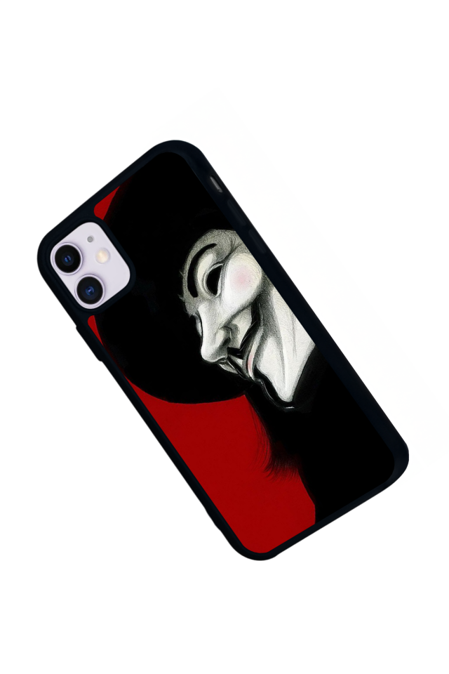 iPhone 11 Uyumlu Vendetta Tasarımlı Glossy Premium Kılıf