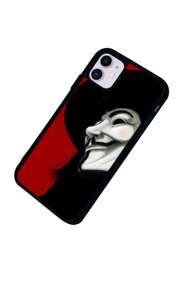 iPhone 11 Uyumlu Vendetta Tasarımlı Glossy Premium Kılıf