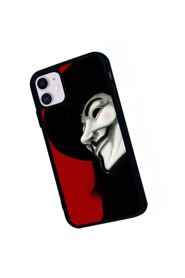 iPhone 11 Uyumlu Vendetta Tasarımlı Glossy Premium Kılıf