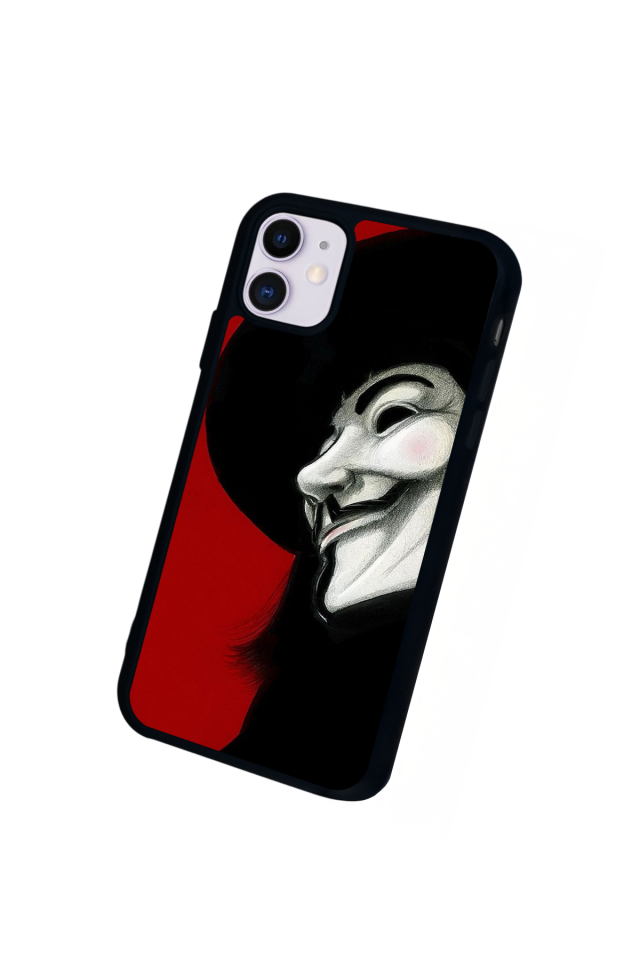 iPhone 11 Uyumlu Vendetta Tasarımlı Glossy Premium Kılıf