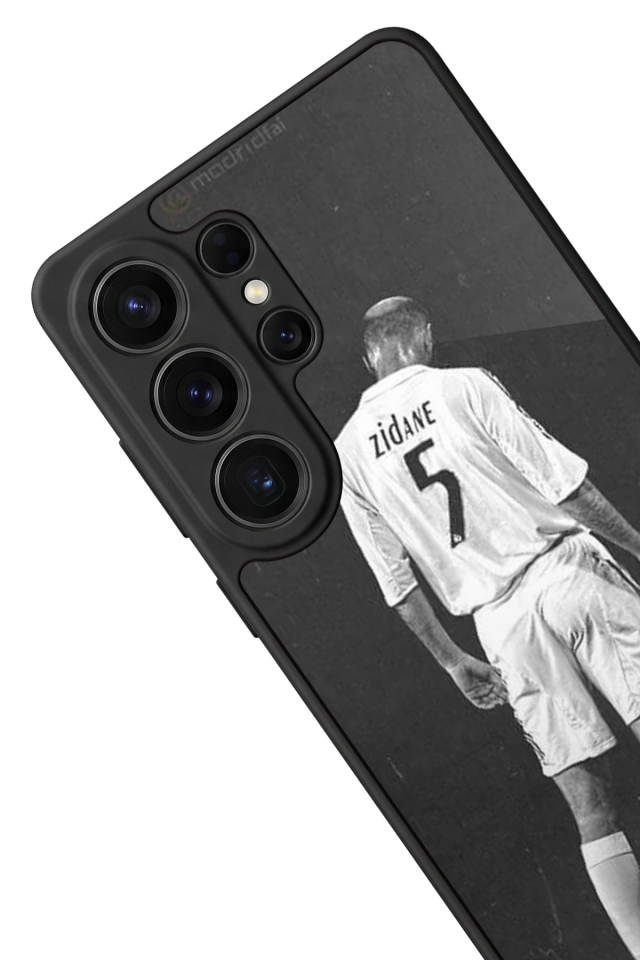 Samsung Galaxy S26 Ultra Uyumlu Zidane Tasarımlı Glossy Premium Kılıf