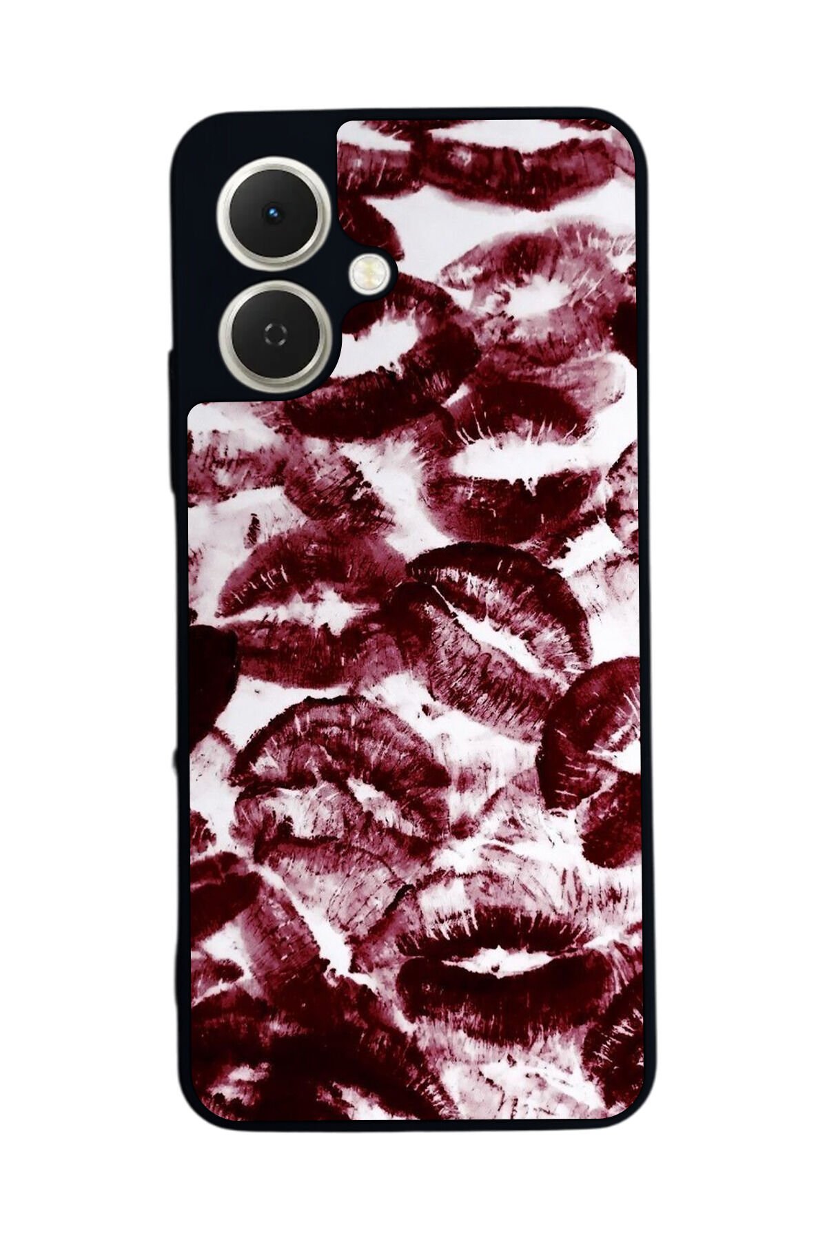 Tecno Spark GO 2 Uyumlu Dudak Tasarımlı Glossy Premium Kılıf