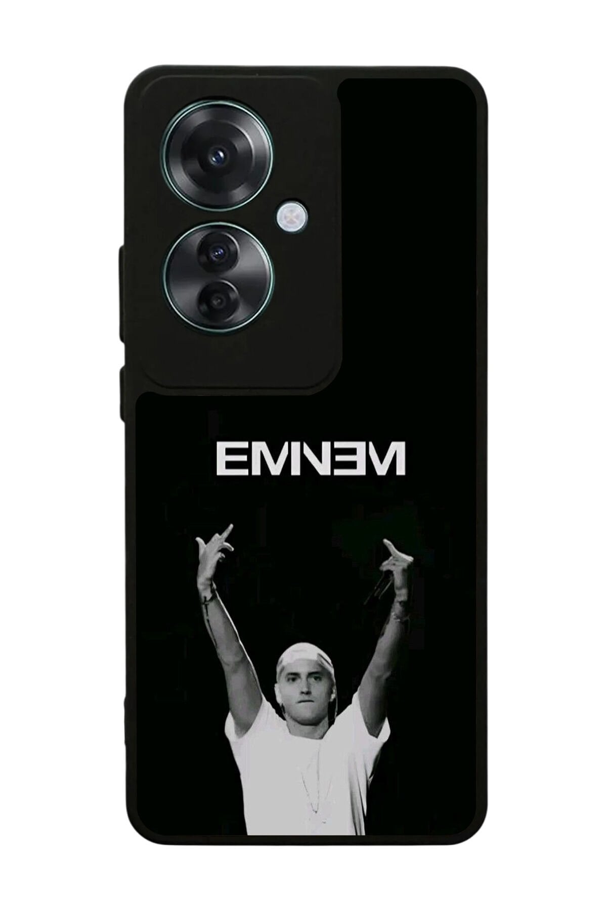 Oppo Reno 11F Uyumlu Eminem Tasarımlı Glossy Premium Kılıf