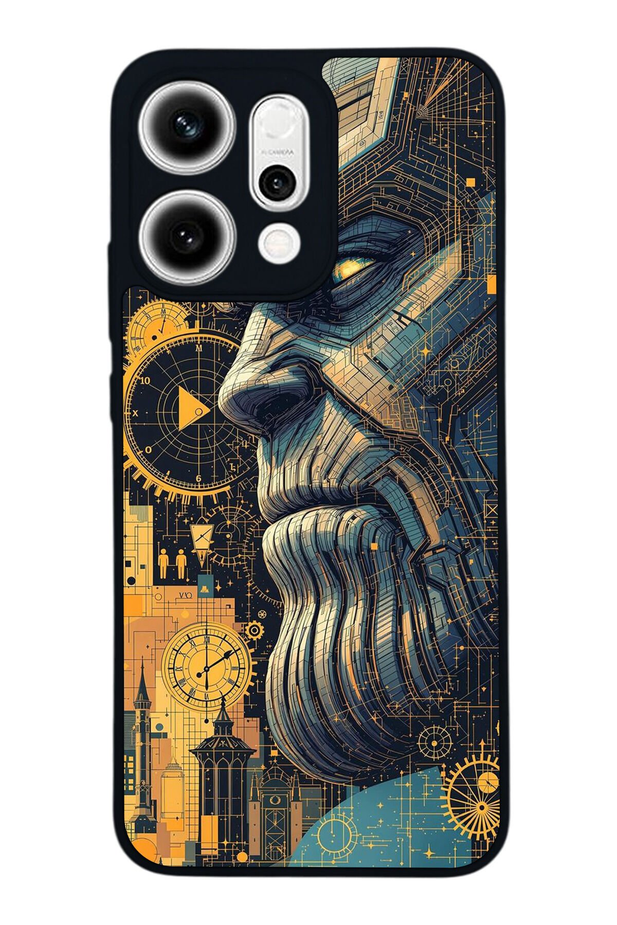 Oppo Reno 14 Uyumlu Thanos Tasarımlı Glossy Premium Kılıf