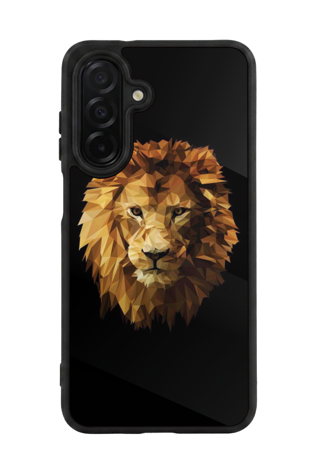 Samsung Galaxy A26 Uyumlu Aslan Tasarımlı Glossy Premium Kılıf