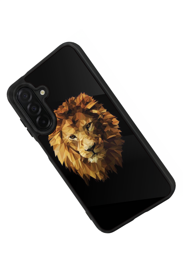 Samsung Galaxy A26 Uyumlu Aslan Tasarımlı Glossy Premium Kılıf