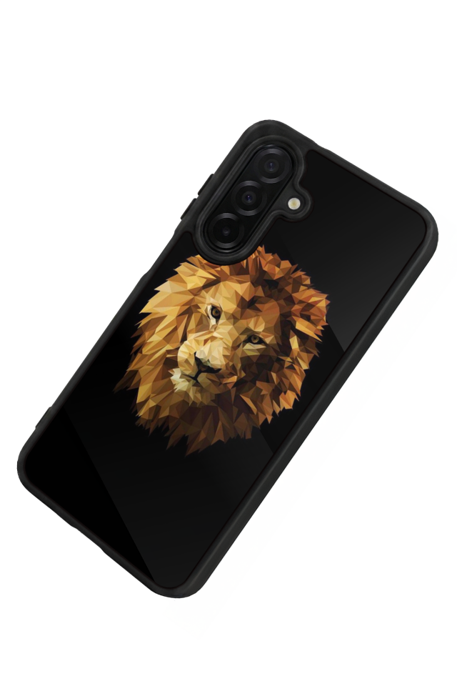 Samsung Galaxy A26 Uyumlu Aslan Tasarımlı Glossy Premium Kılıf
