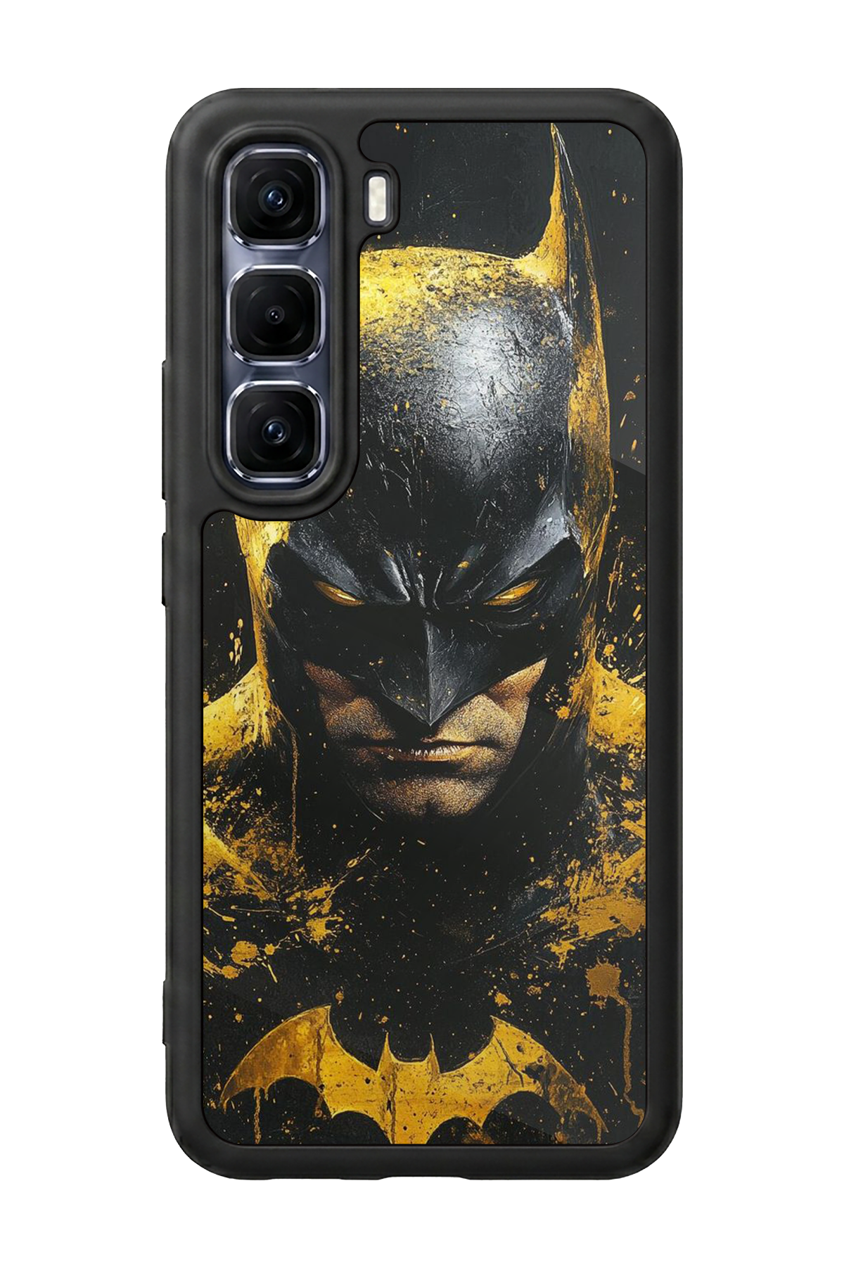 Infinix Hot 60 Pro Plus Uyumlu Batman Tasarımlı Glossy Premium Kılıf