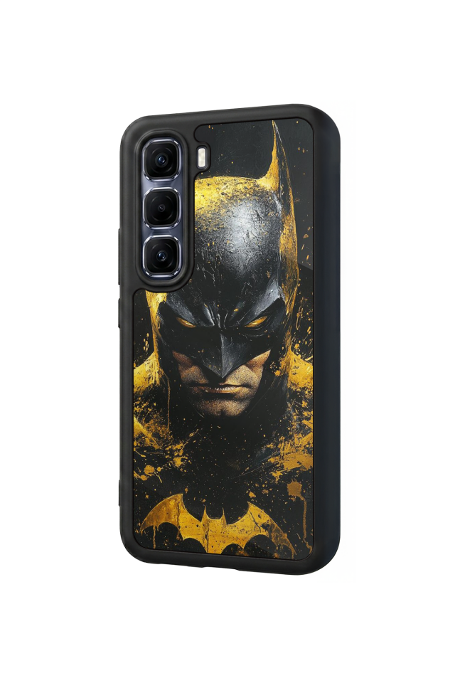 Infinix Hot 60 Pro Plus Uyumlu Batman Tasarımlı Glossy Premium Kılıf