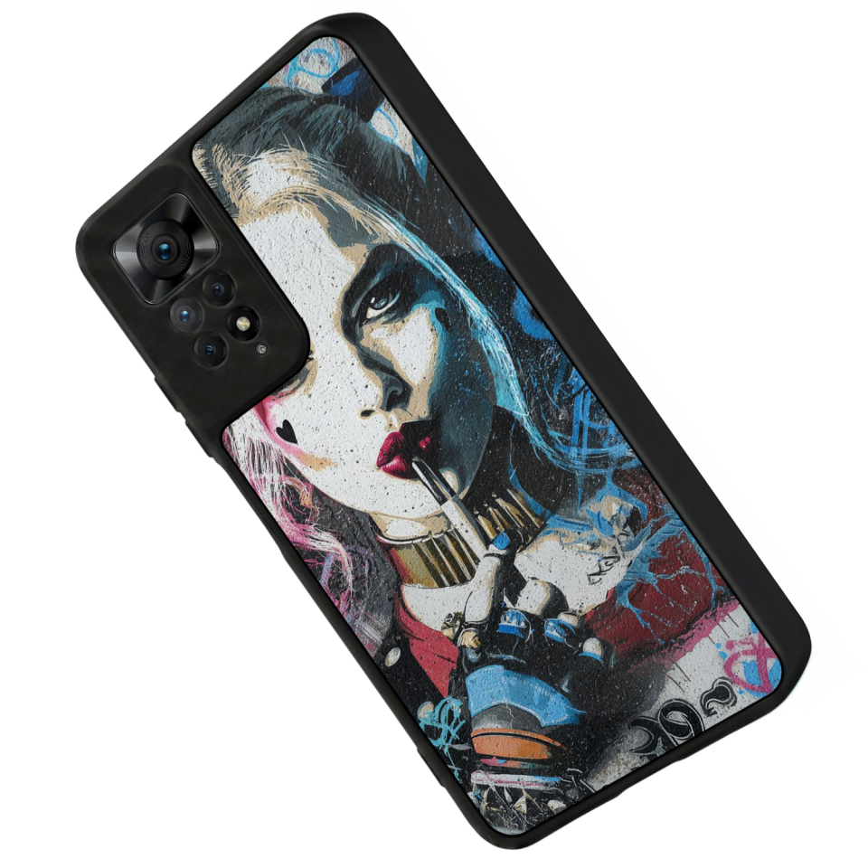 Xiaomi Redmi Note 12 Pro Uyumlu HarleyQueen Tasarımlı Glossy Premium Kılıf