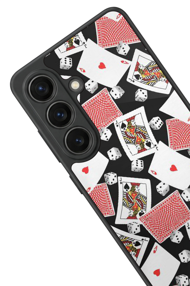 Samsung Galaxy S26 Uyumlu Kart Tasarımlı Glossy Premium Kılıf