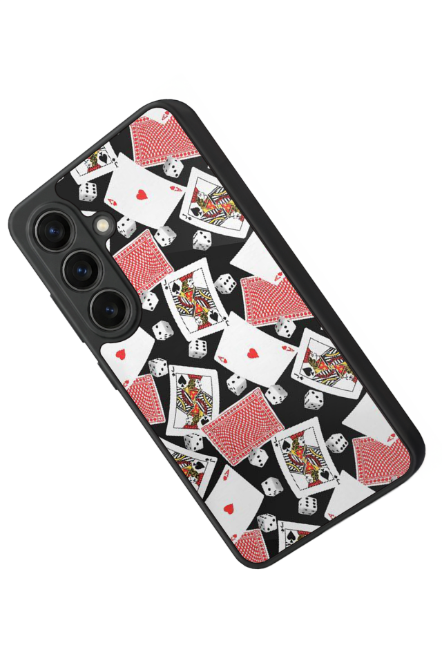 Samsung Galaxy S26 Uyumlu Kart Tasarımlı Glossy Premium Kılıf