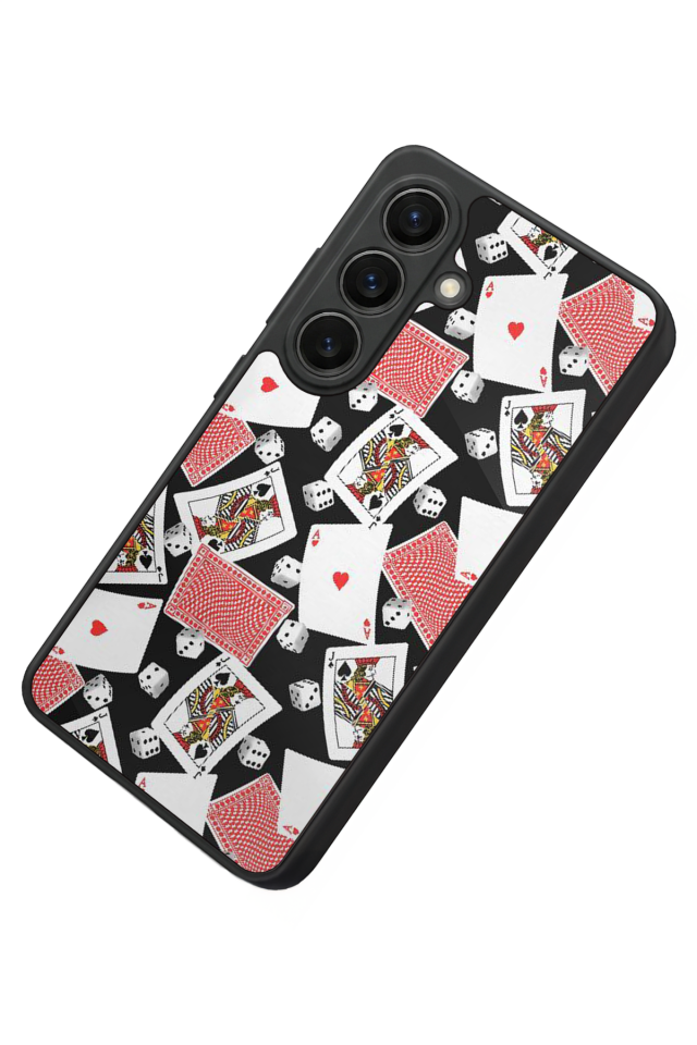 Samsung Galaxy S26 Uyumlu Kart Tasarımlı Glossy Premium Kılıf