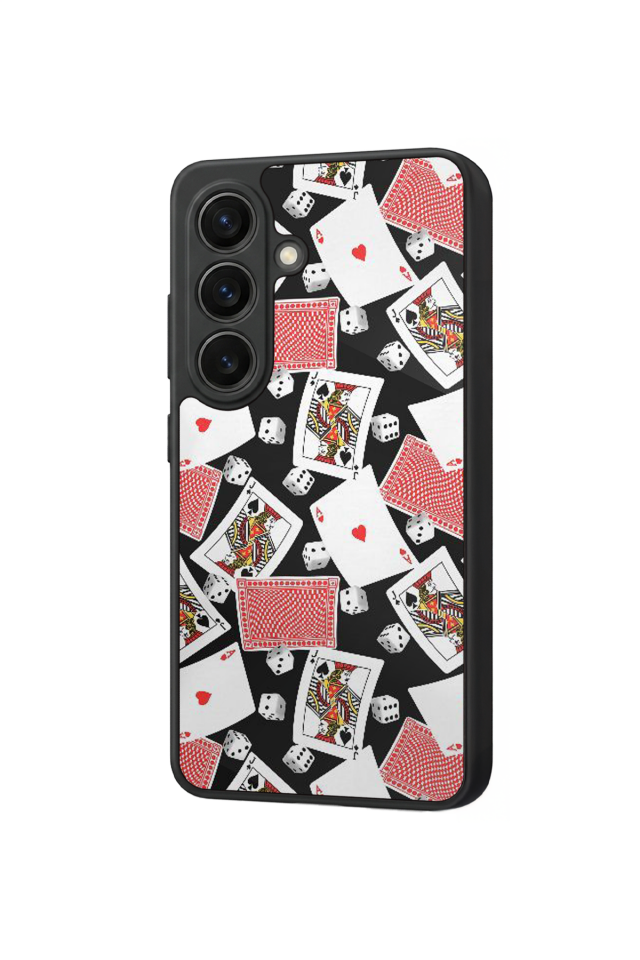 Samsung Galaxy S26 Uyumlu Kart Tasarımlı Glossy Premium Kılıf