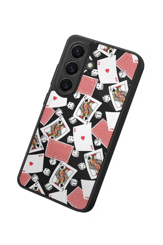 Samsung Galaxy S26 Uyumlu Kart Tasarımlı Glossy Premium Kılıf