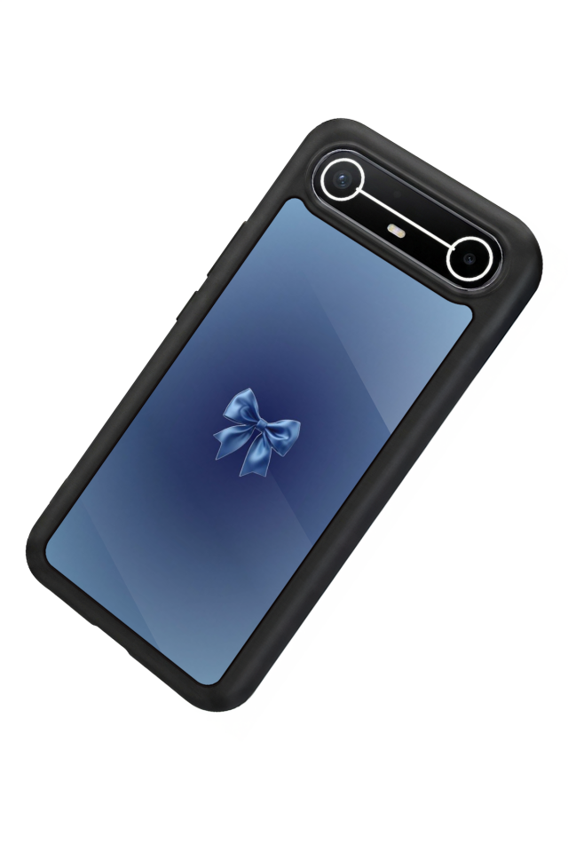 Tecno Spark Slim 5G Uyumlu Kurdele Tasarımlı Glossy Premium Kılıf