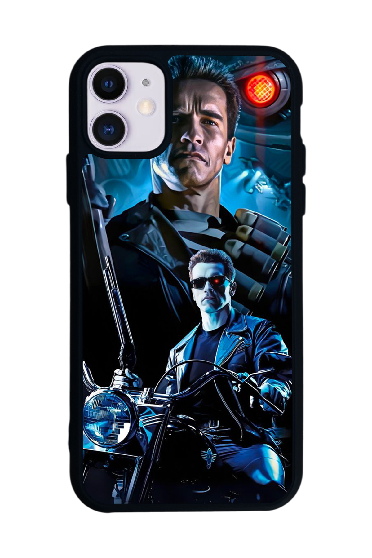 iPhone 11 Uyumlu Terminator Tasarımlı Glossy Premium Kılıf