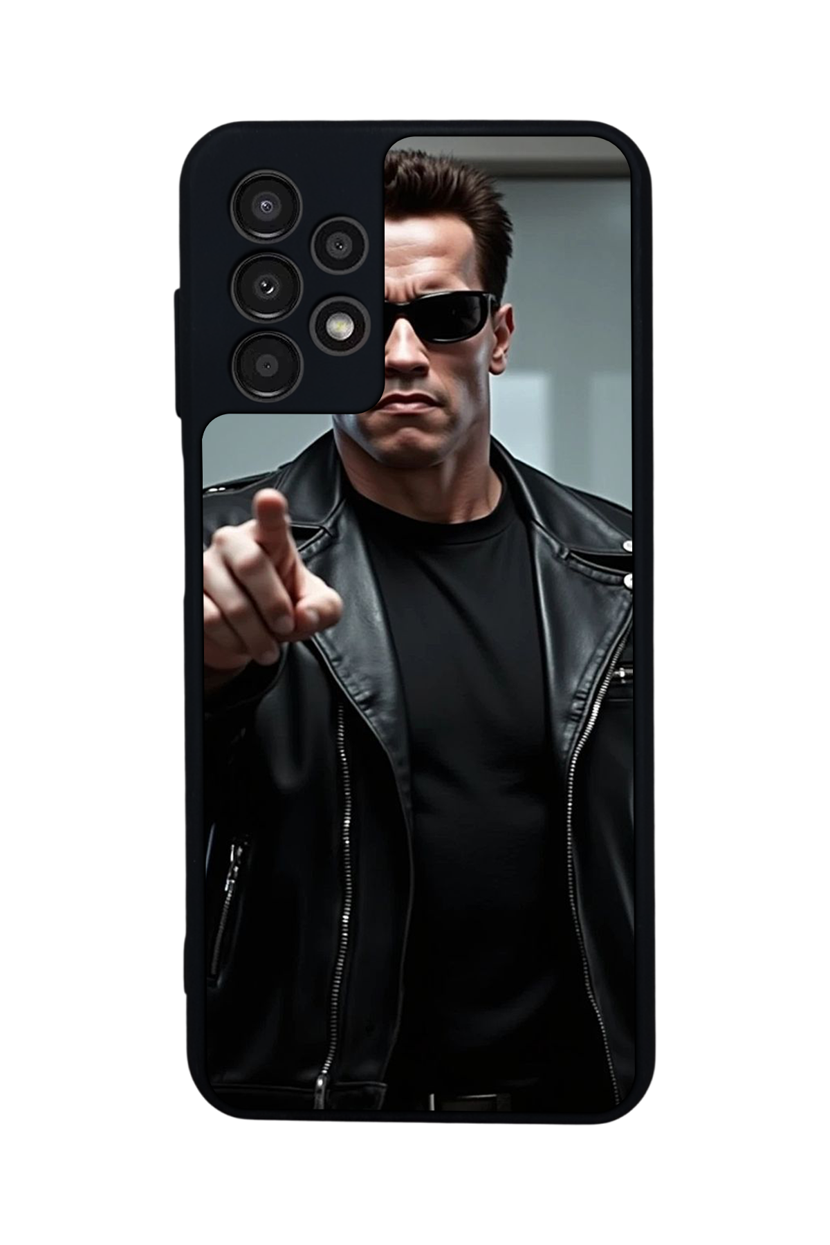 Samsung Galaxy A13 Uyumlu Terminator Tasarımlı Glossy Premium Kılıf