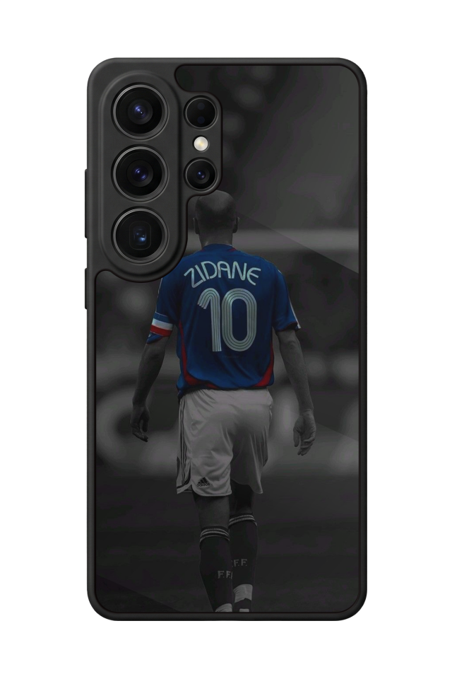 Samsung Galaxy S26 Ultra Uyumlu Zidane Tasarımlı Glossy Premium Kılıf
