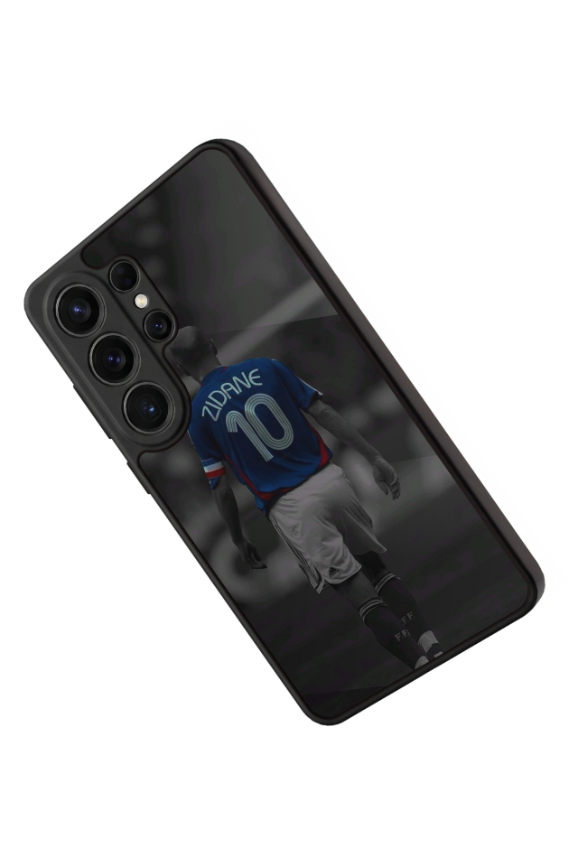 Samsung Galaxy S26 Ultra Uyumlu Zidane Tasarımlı Glossy Premium Kılıf