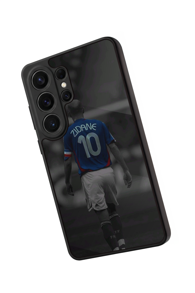 Samsung Galaxy S26 Ultra Uyumlu Zidane Tasarımlı Glossy Premium Kılıf