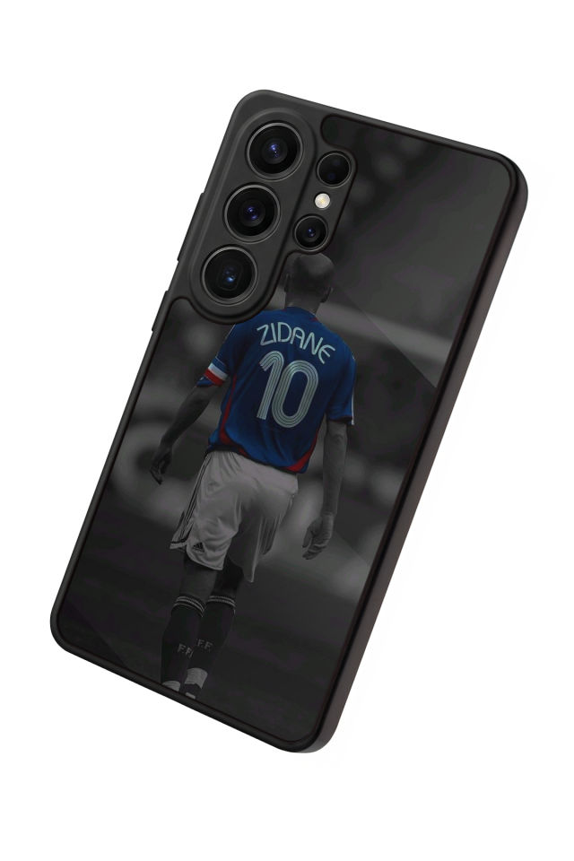 Samsung Galaxy S26 Ultra Uyumlu Zidane Tasarımlı Glossy Premium Kılıf
