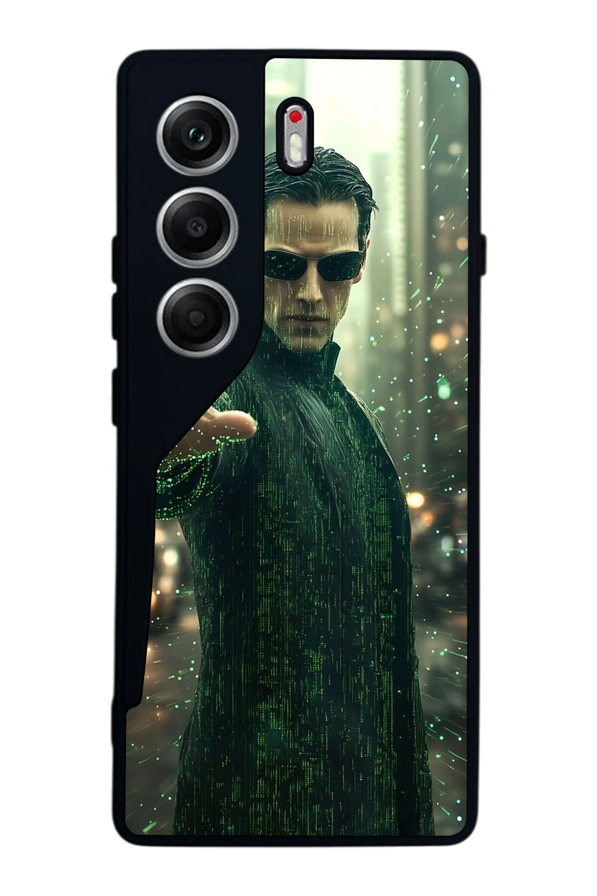 Tecno Camon 40 Uyumlu Matrix Tecno Camon 40 Tasarımlı Glossy Premium Kılıf