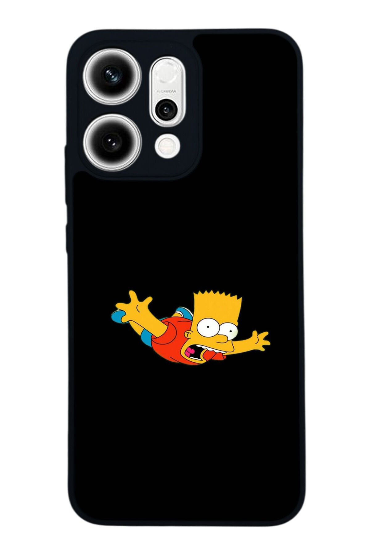 Oppo Reno 14 Uyumlu The Simpsons Tasarımlı Glossy Premium Kılıf