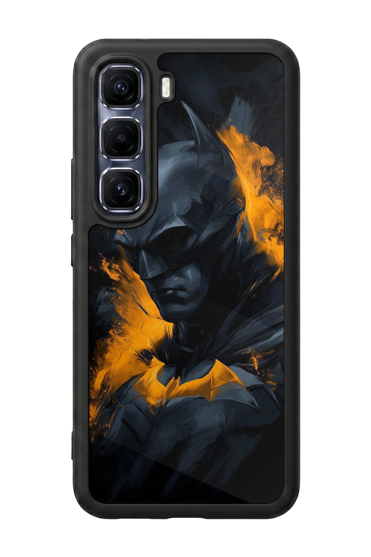 Infinix Hot 60 Pro Plus Uyumlu Batman Tasarımlı Glossy Premium Kılıf