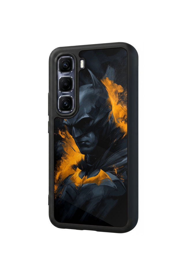 Infinix Hot 60 Pro Plus Uyumlu Batman Tasarımlı Glossy Premium Kılıf