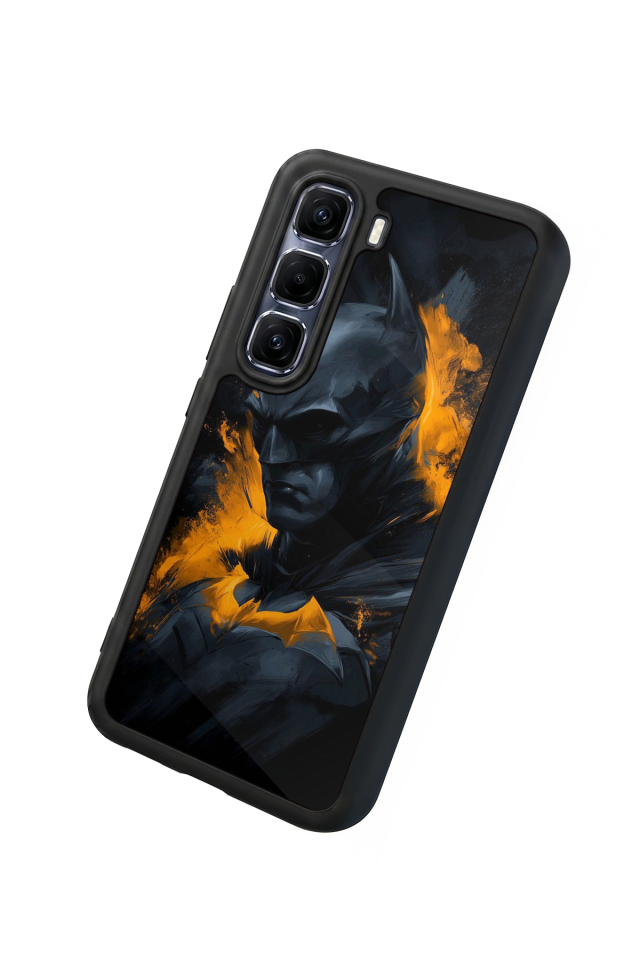 Infinix Hot 60 Pro Plus Uyumlu Batman Tasarımlı Glossy Premium Kılıf
