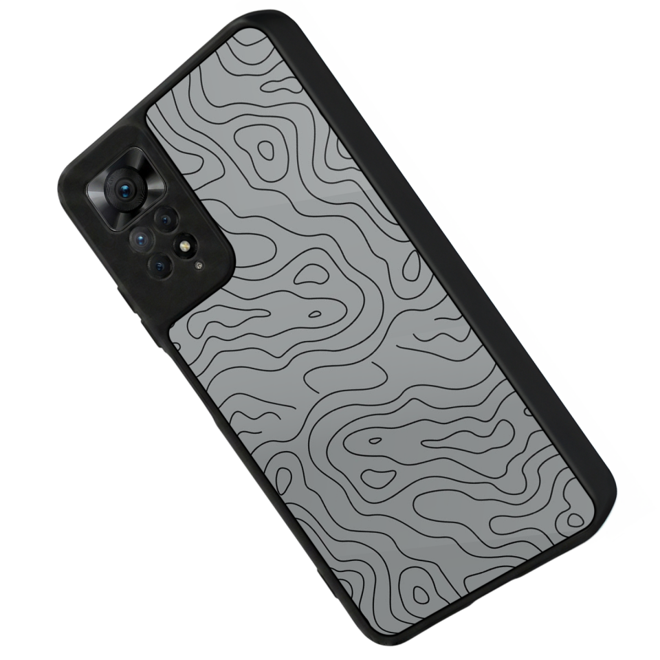 Xiaomi Redmi Note 11 Pro Uyumlu Çizgi Sanatı Tasarımlı Glossy Premium Kılıf