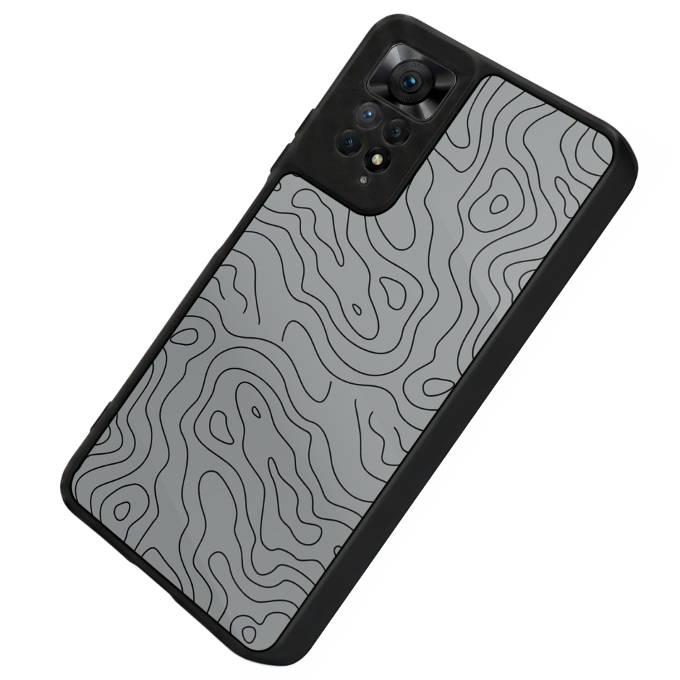 Xiaomi Redmi Note 11 Pro Uyumlu Çizgi Sanatı Tasarımlı Glossy Premium Kılıf