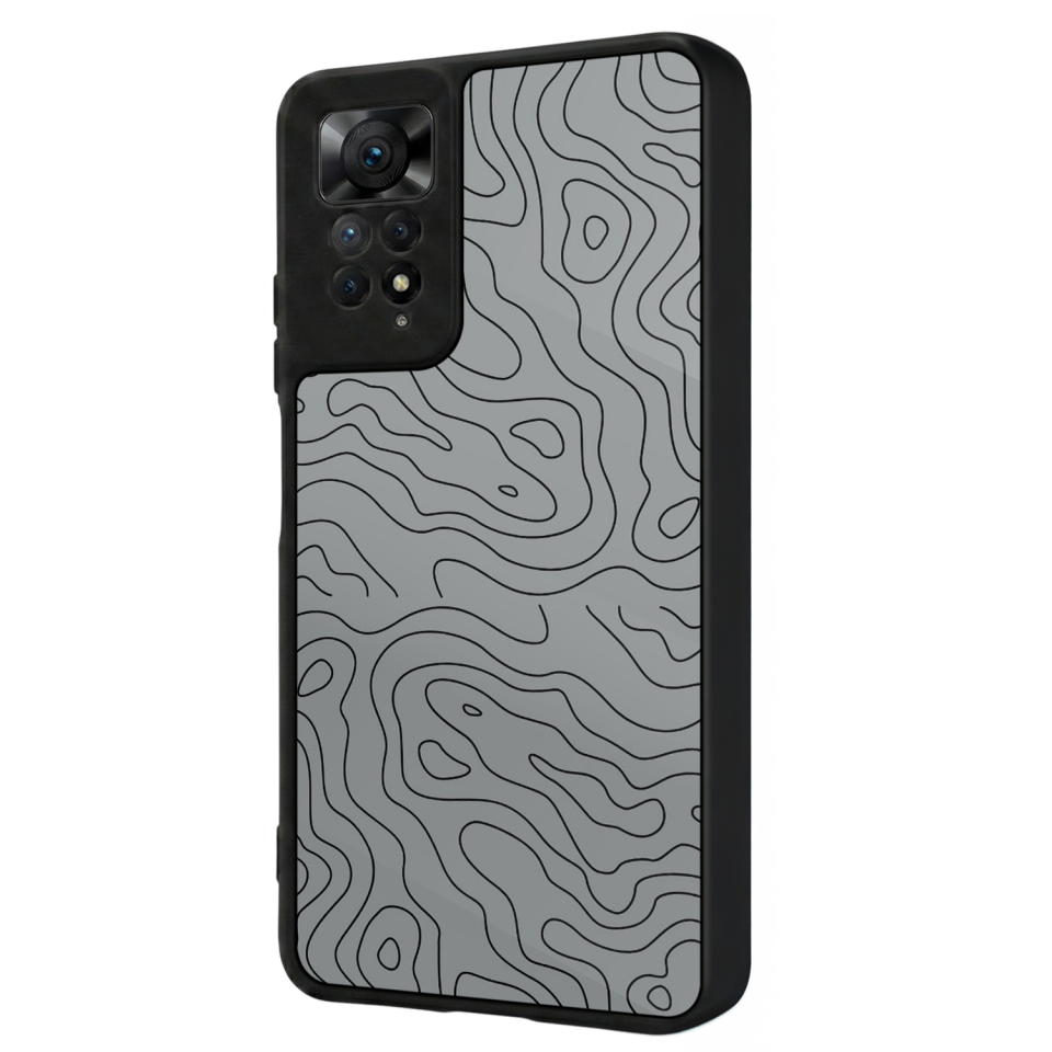 Xiaomi Redmi Note 11 Pro Uyumlu Çizgi Sanatı Tasarımlı Glossy Premium Kılıf