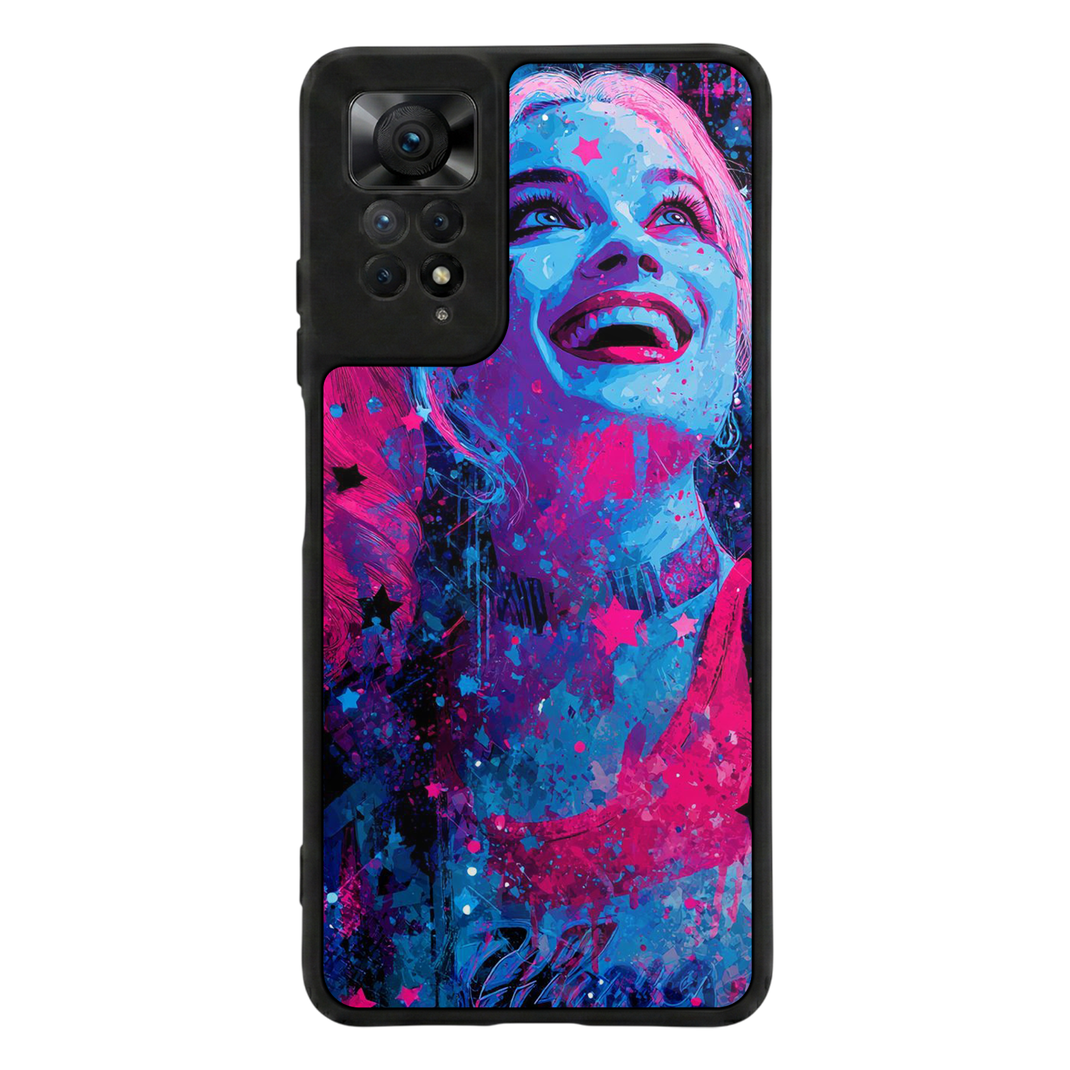 Xiaomi Redmi Note 12 Pro Uyumlu HarleyQueen Tasarımlı Glossy Premium Kılıf