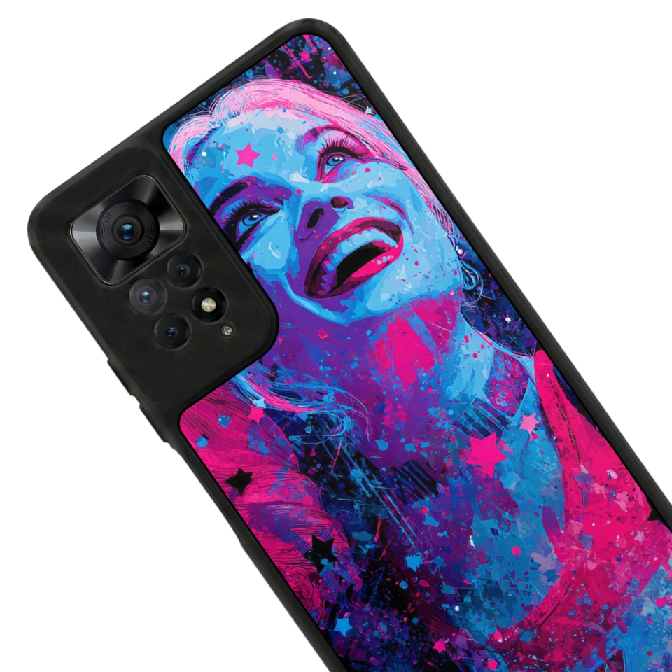 Xiaomi Redmi Note 12 Pro Uyumlu HarleyQueen Tasarımlı Glossy Premium Kılıf