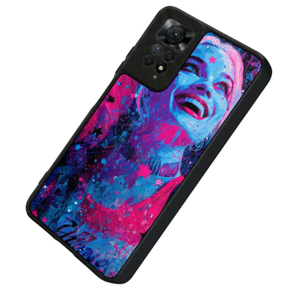 Xiaomi Redmi Note 12 Pro Uyumlu HarleyQueen Tasarımlı Glossy Premium Kılıf