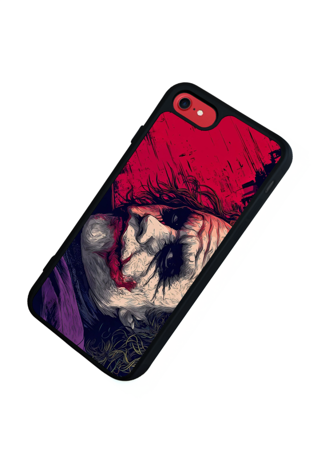 iPhone 7 Uyumlu Joker Tasarımlı Glossy Premium Kılıf