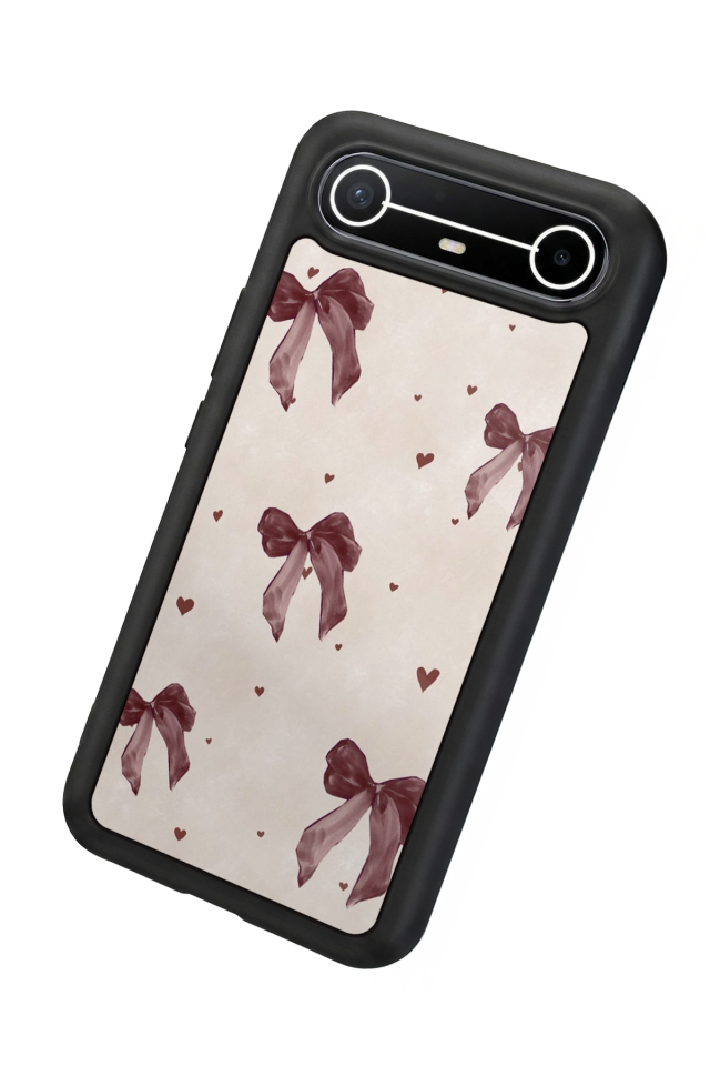 Tecno Spark Slim 5G Uyumlu Kurdele Tasarımlı Glossy Premium Kılıf
