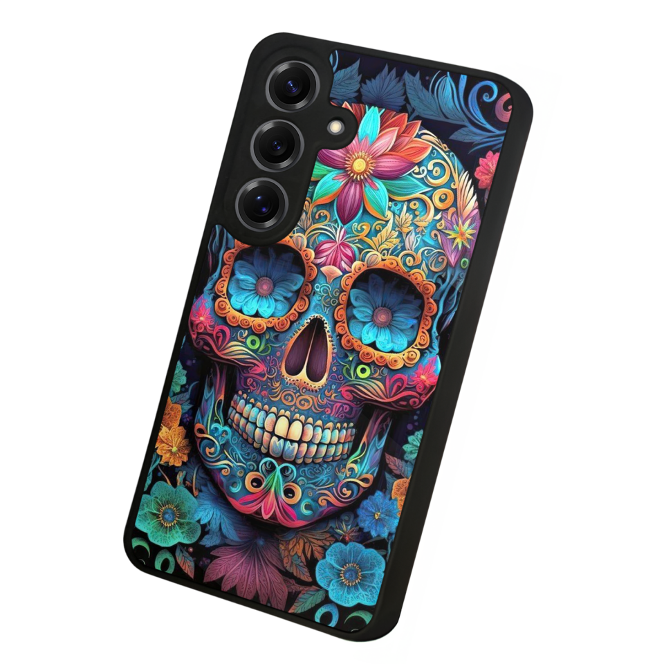 Samsung Galaxy S25 Uyumlu KuruKafa Tasarımlı Glossy Premium Kılıf