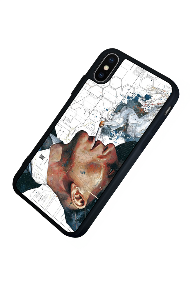 iPhone X/ XS Uyumlu Peaky Blinders Tasarımlı Glossy Premium Kılıf