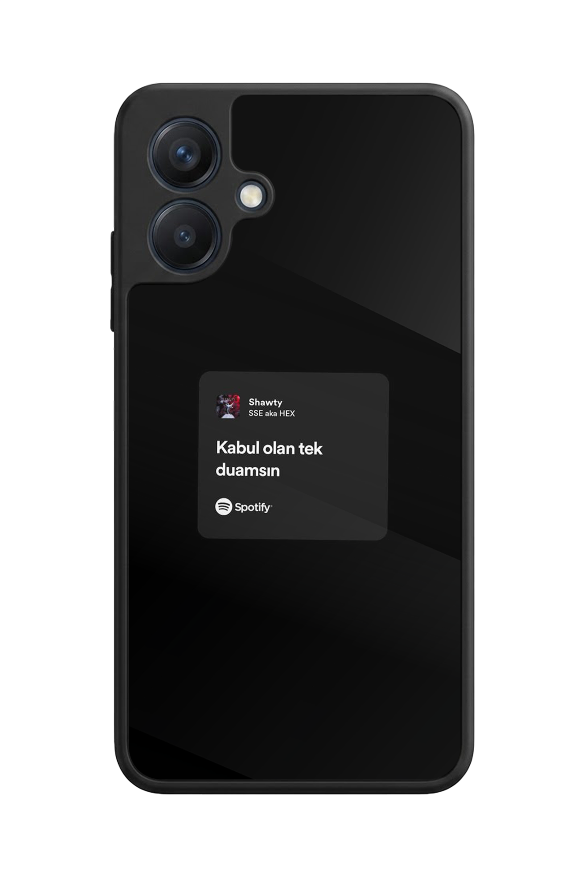 Samsung Galaxy A07 Uyumlu Sarki Sozleri Tasarımlı Glossy Premium Kılıf