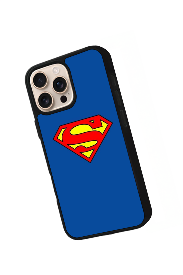 iPhone 14 Pro Max Uyumlu Superman Tasarımlı Glossy Premium Kılıf