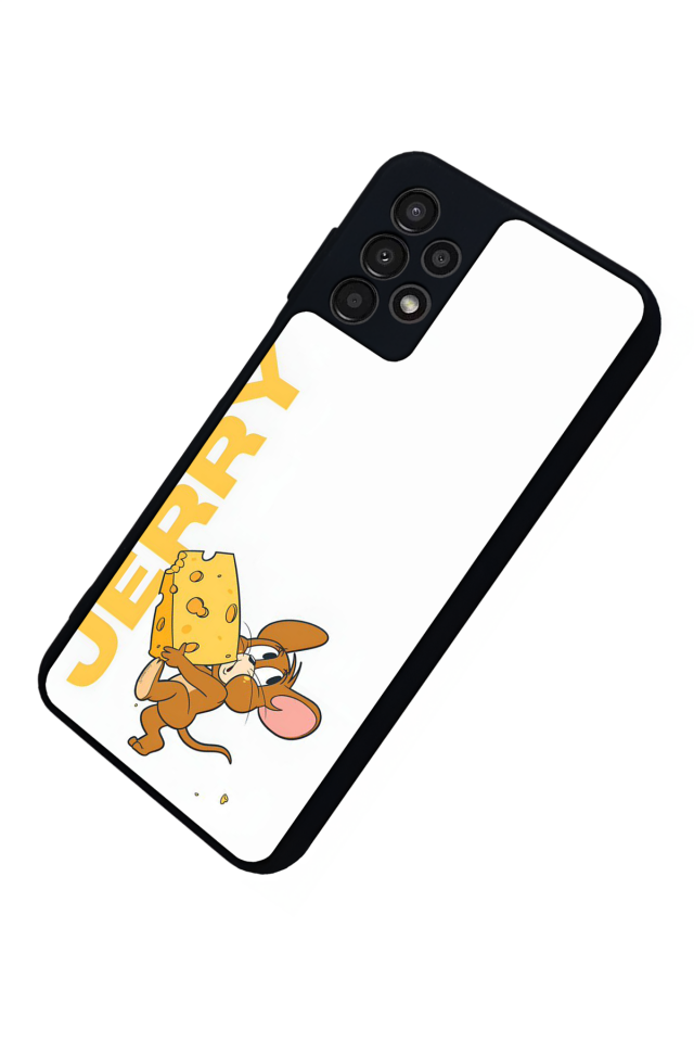 Samsung Galaxy A23 Uyumlu Tom And Jerry Tasarımlı Glossy Premium Kılıf